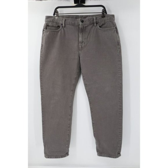 Outerknown Jeans Outerknown Sea Jeans Mens 36 38x3 Drifter Tapered Fit Mid Rise Gray Stretch